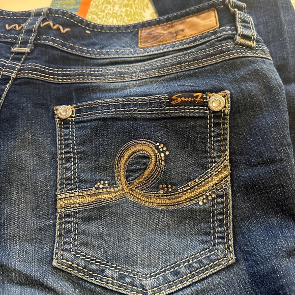 7 for All Mankind Skinny Jeans - Picture 9 of 10